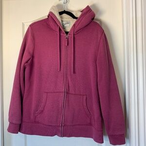 BC Clothing – Cozy Warm Sherpa-Lined Zip Hoodie Jacket | Women’s XL Cabin